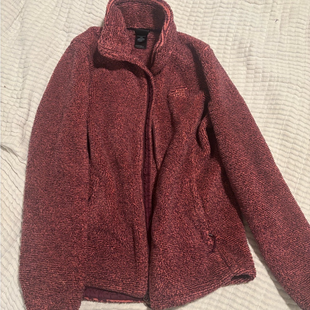Women's Red Fleece Jacket